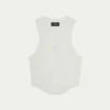 The Couture Club Tops-Sculpting Stretch Emblem Racer