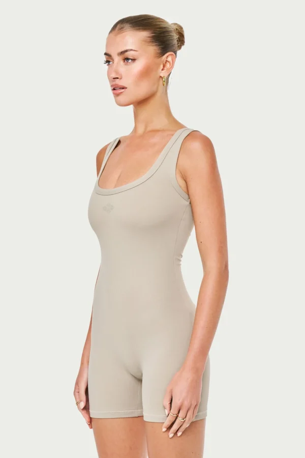 The Couture Club Unitards-Sculpting Stretch Emblem Unitard