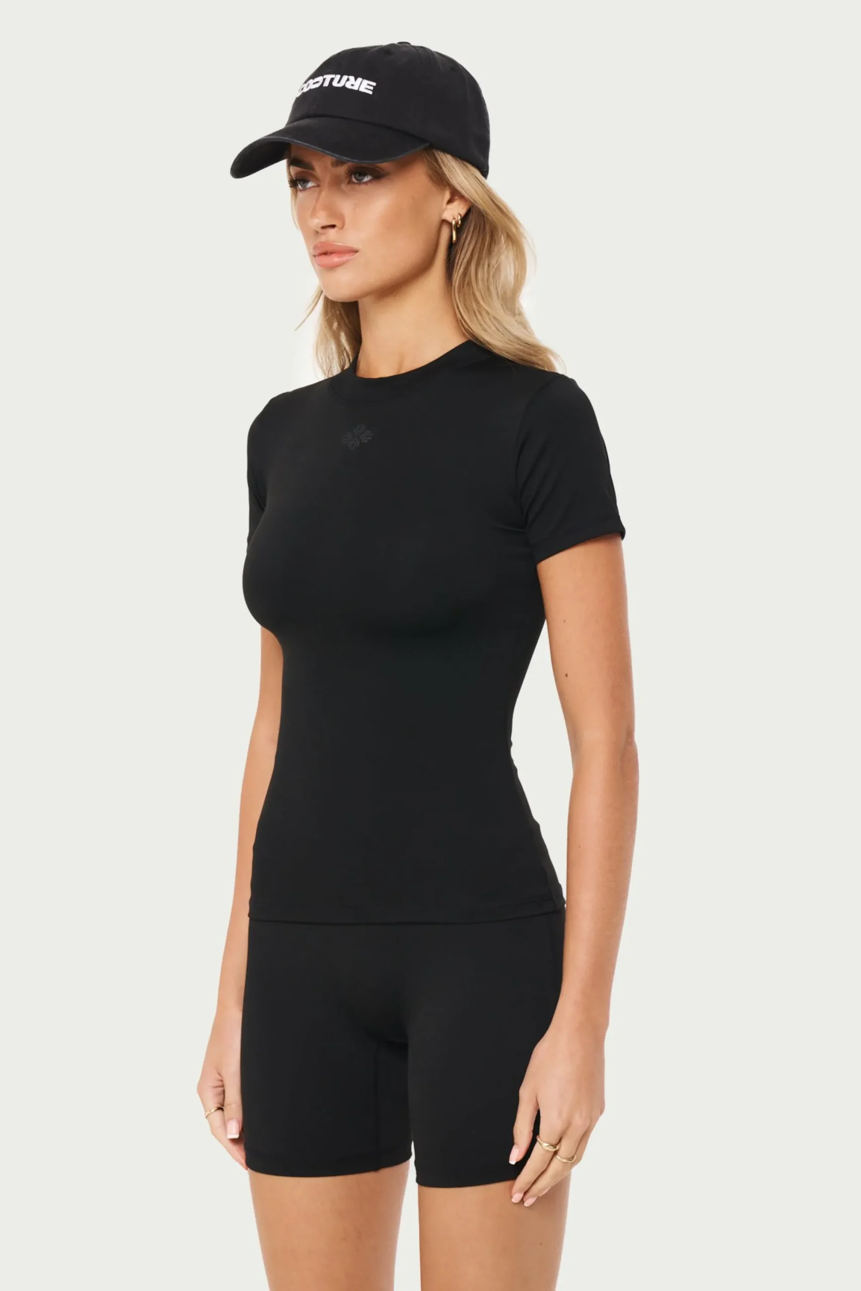 sculpting_stretch_emblem__3-8.webp The Couture Club T-Shirts-Sculpting Stretch Emblem Baby Tee