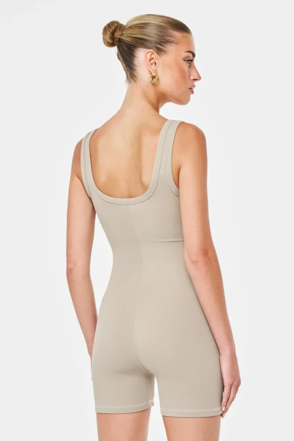 The Couture Club Unitards-Sculpting Stretch Emblem Unitard