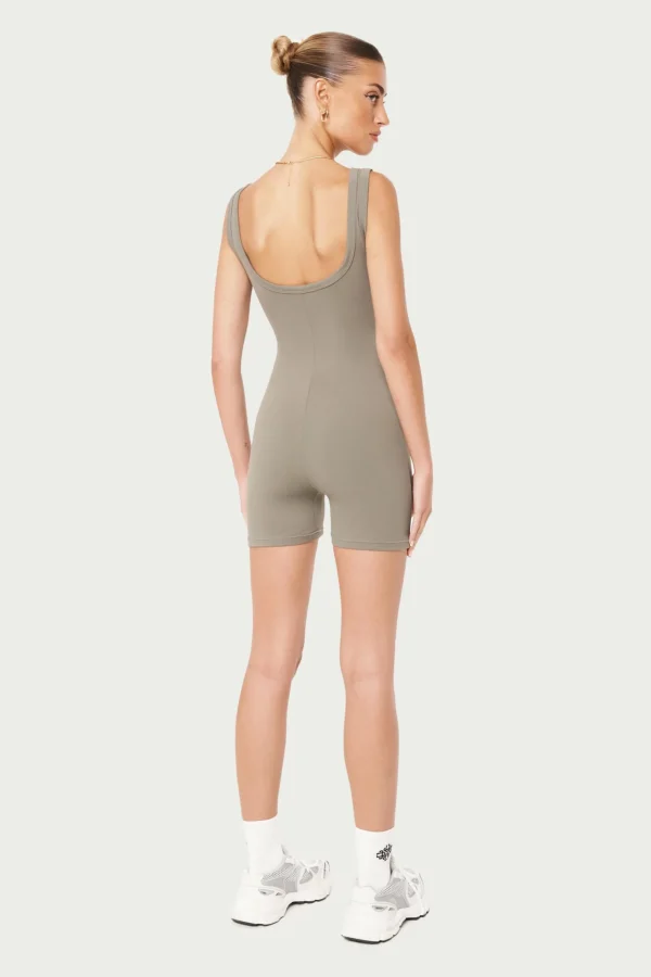The Couture Club Unitards-Sculpting Stretch Emblem Unitard