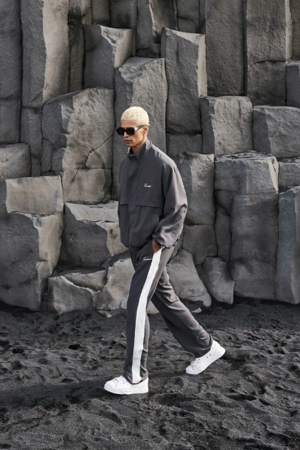 The Couture Club Twinsets-Smart Lightweight Panel Trouser