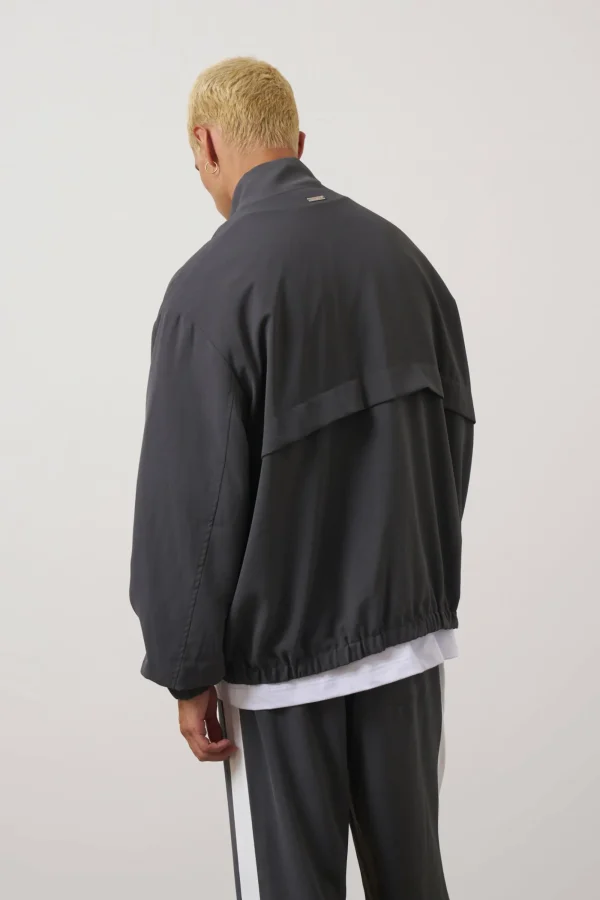 The Couture Club Twinsets-Smart Lightweight Track Jacket