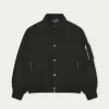 The Couture Club Coats & Jackets-Smart Nylon Bomber Jacket