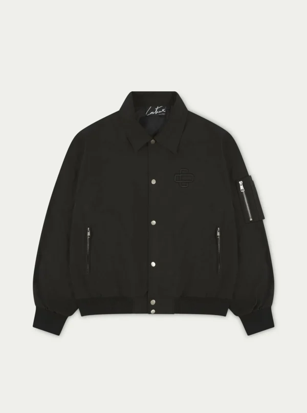 The Couture Club Coats & Jackets-Smart Nylon Bomber Jacket