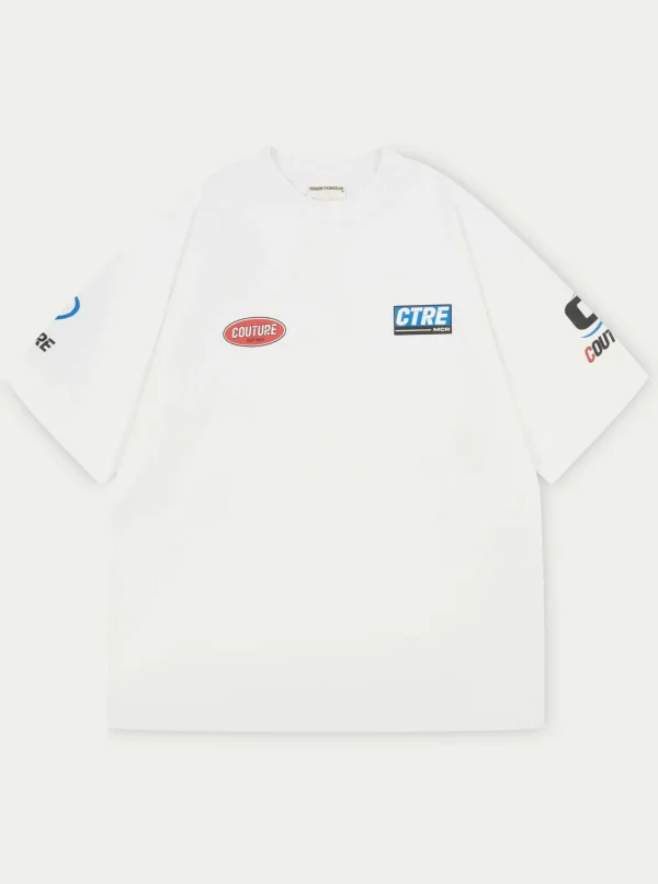 The Couture Club T-Shirts-Sports Multi Logo T-Shirt