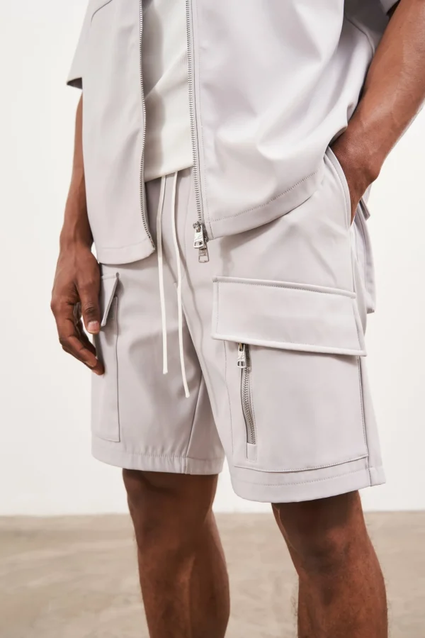 The Couture Club Twinsets-Technical Heavyweight Utility Shorts