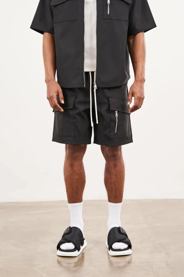 The Couture Club Twinsets-Technical Heavyweight Utility Shorts