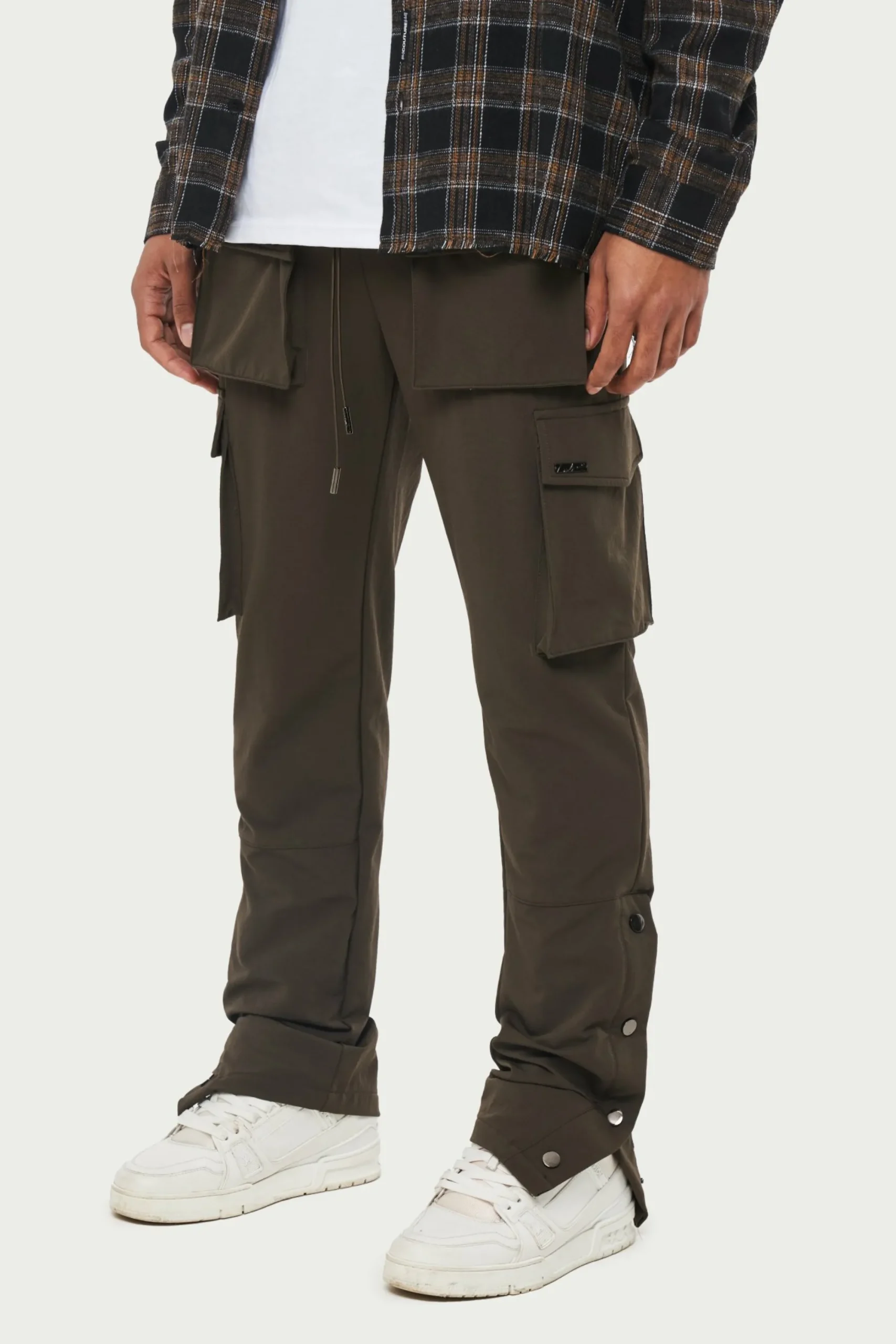 technical_stretch_popper__1.webp The Couture Club Cargo Pants-Technical Stretch Popper Detail Cargo Pants