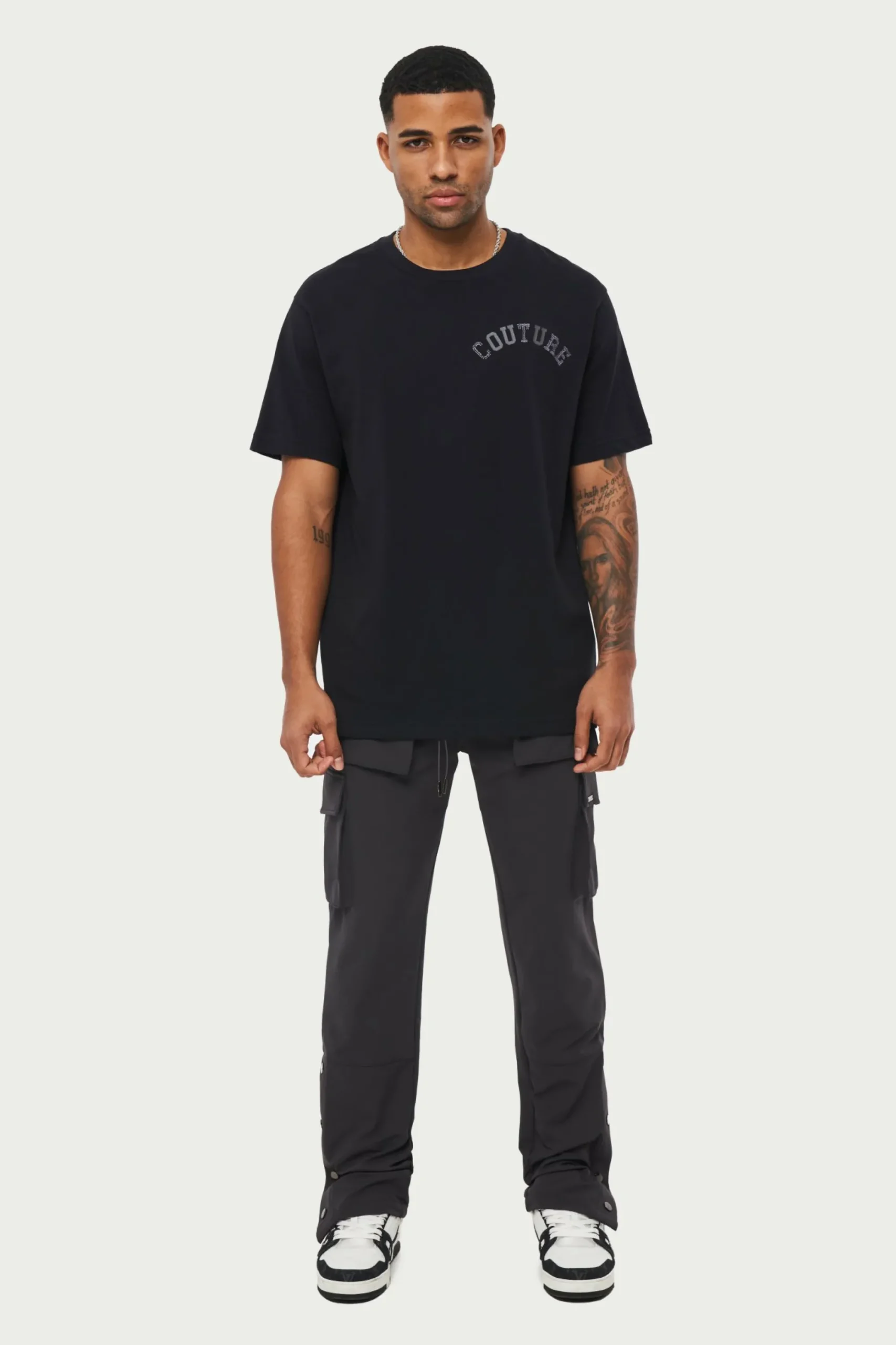 technical_stretch_popper__2-2.webp The Couture Club Cargo Pants-Technical Stretch Popper Detail Cargo Pants