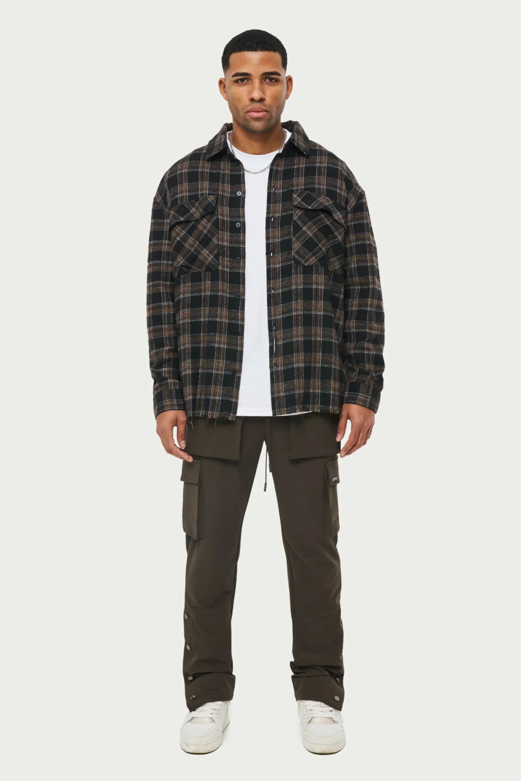 technical_stretch_popper__2.webp The Couture Club Cargo Pants-Technical Stretch Popper Detail Cargo Pants