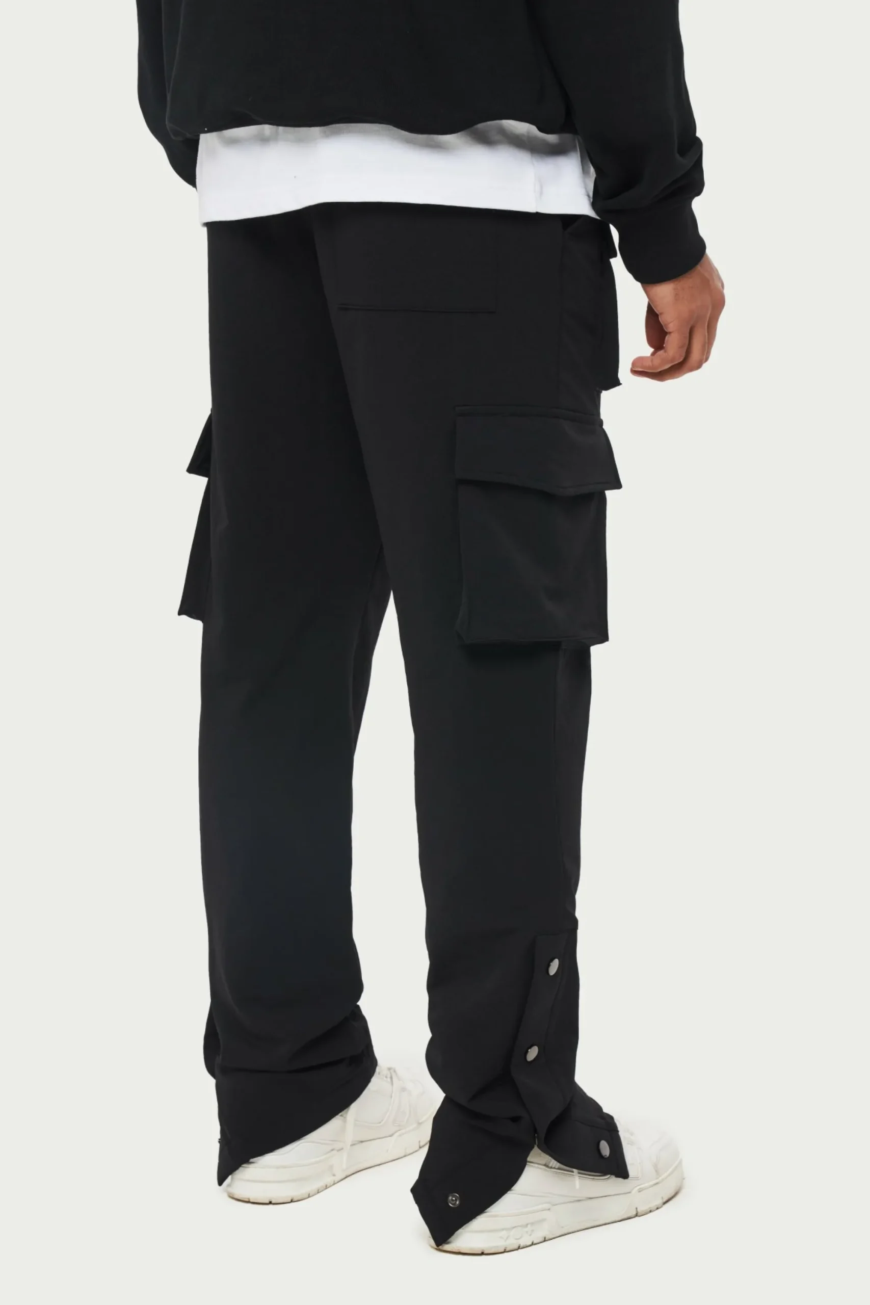 technical_stretch_popper__4-1.webp The Couture Club Cargo Pants-Technical Stretch Popper Detail Cargo Pants