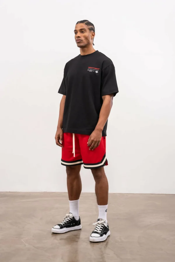 The Couture Club Shorts-Varsity Mesh Short
