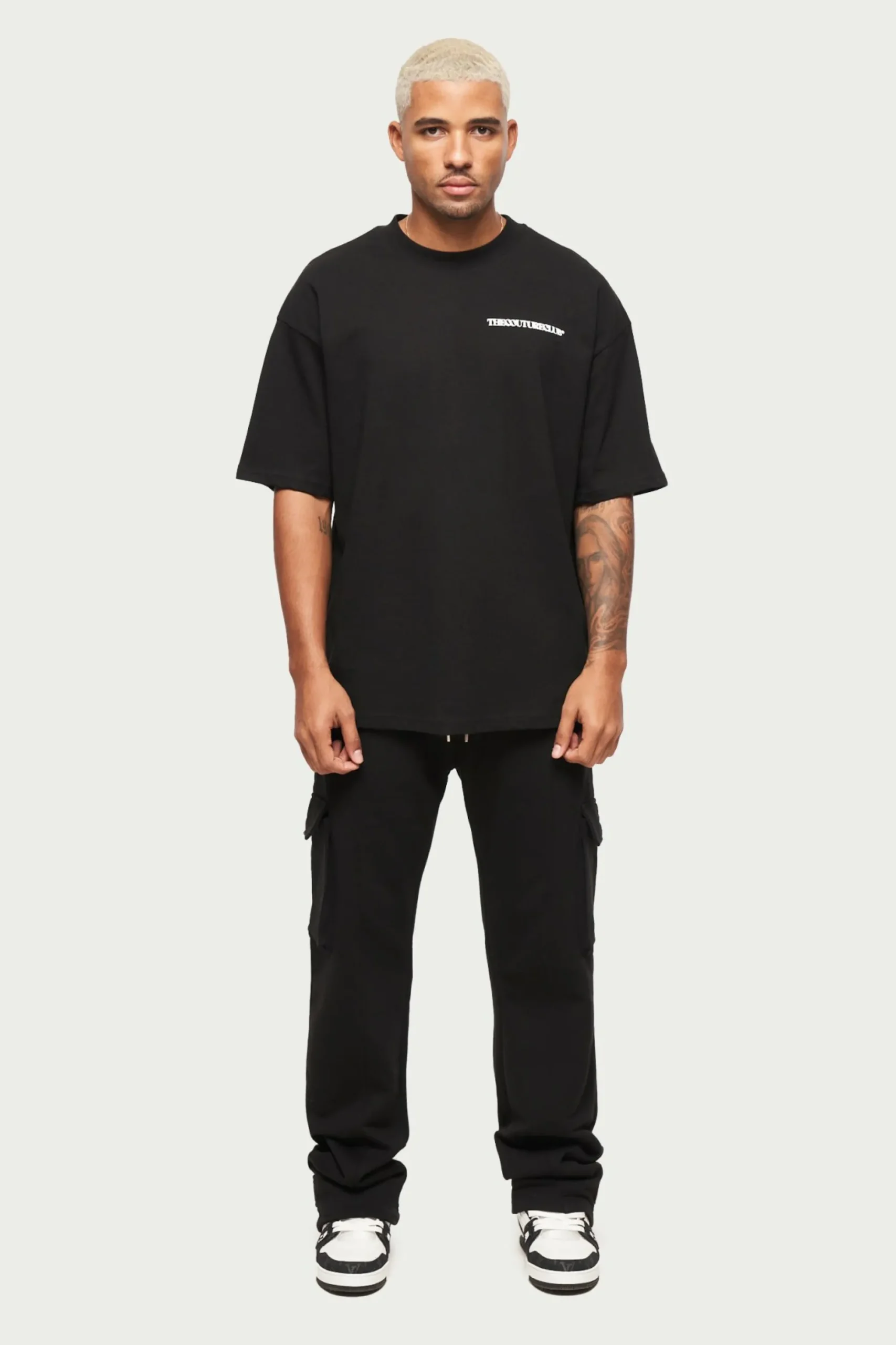 zip_detail_wide_leg_jerse_2.webp The Couture Club Cargo Pants-Zip Detail Wide Leg Jersey Cargo Joggers